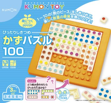 ぴったりしきつめ かずパズル100