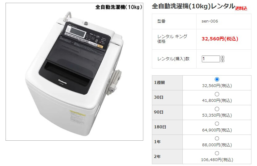 長期レンタルすると購入費より高くなる