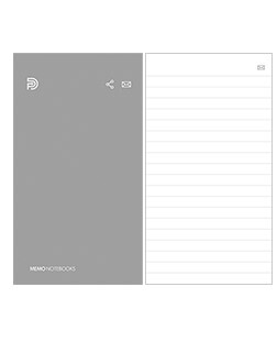 N memo notebook